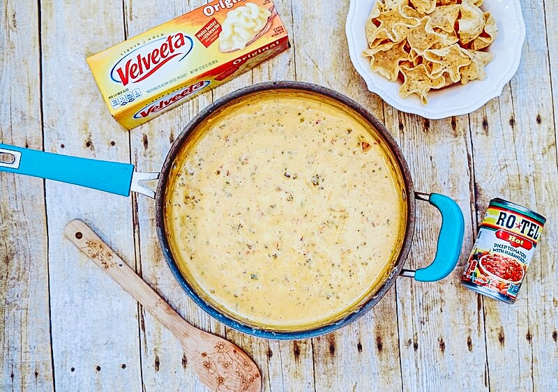 Velveeta Cheese Rotel Dip - The F Word Blog - Tamela Davis