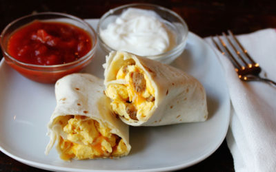 Busy Mom Breakfast Burritos