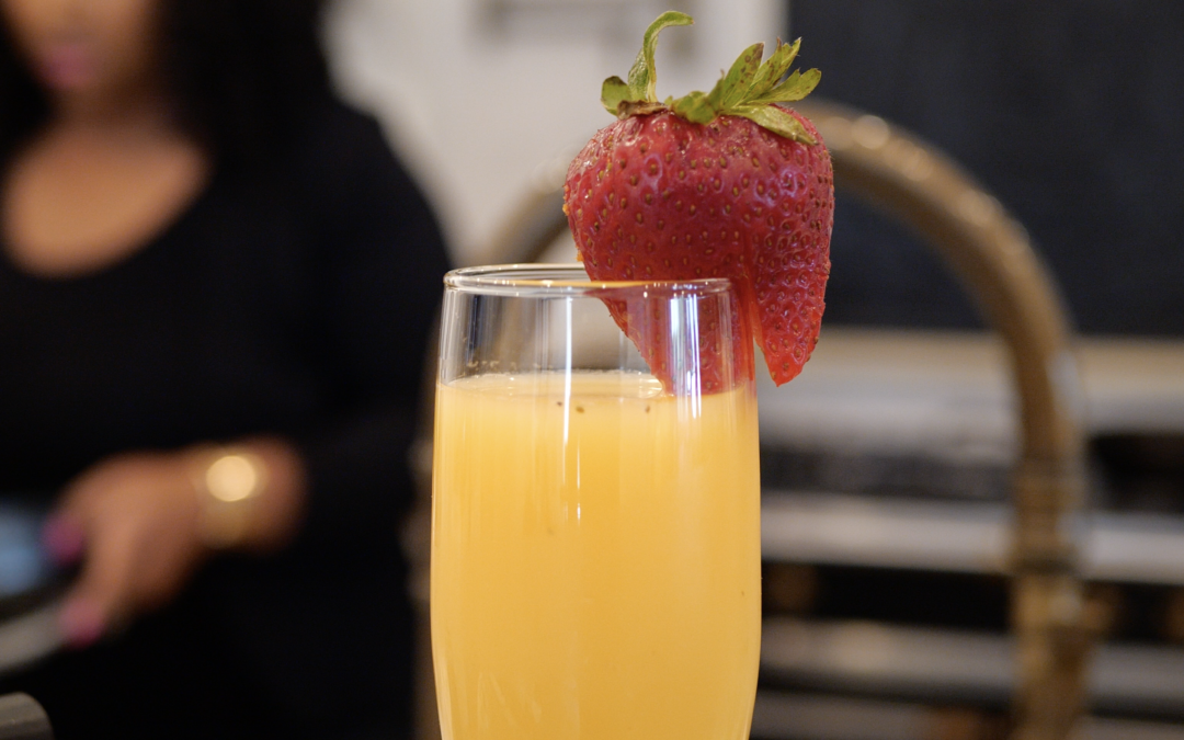 Strawberry Pineapple Mimosa