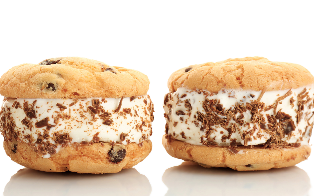 Choc. Chip Cookie Ice Cream Sandwiches