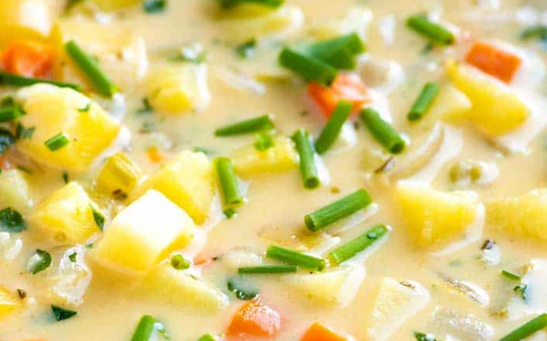 Chicken Noodle Soup Recipe, Tamela Gill Davis, The F Word, Blog Image